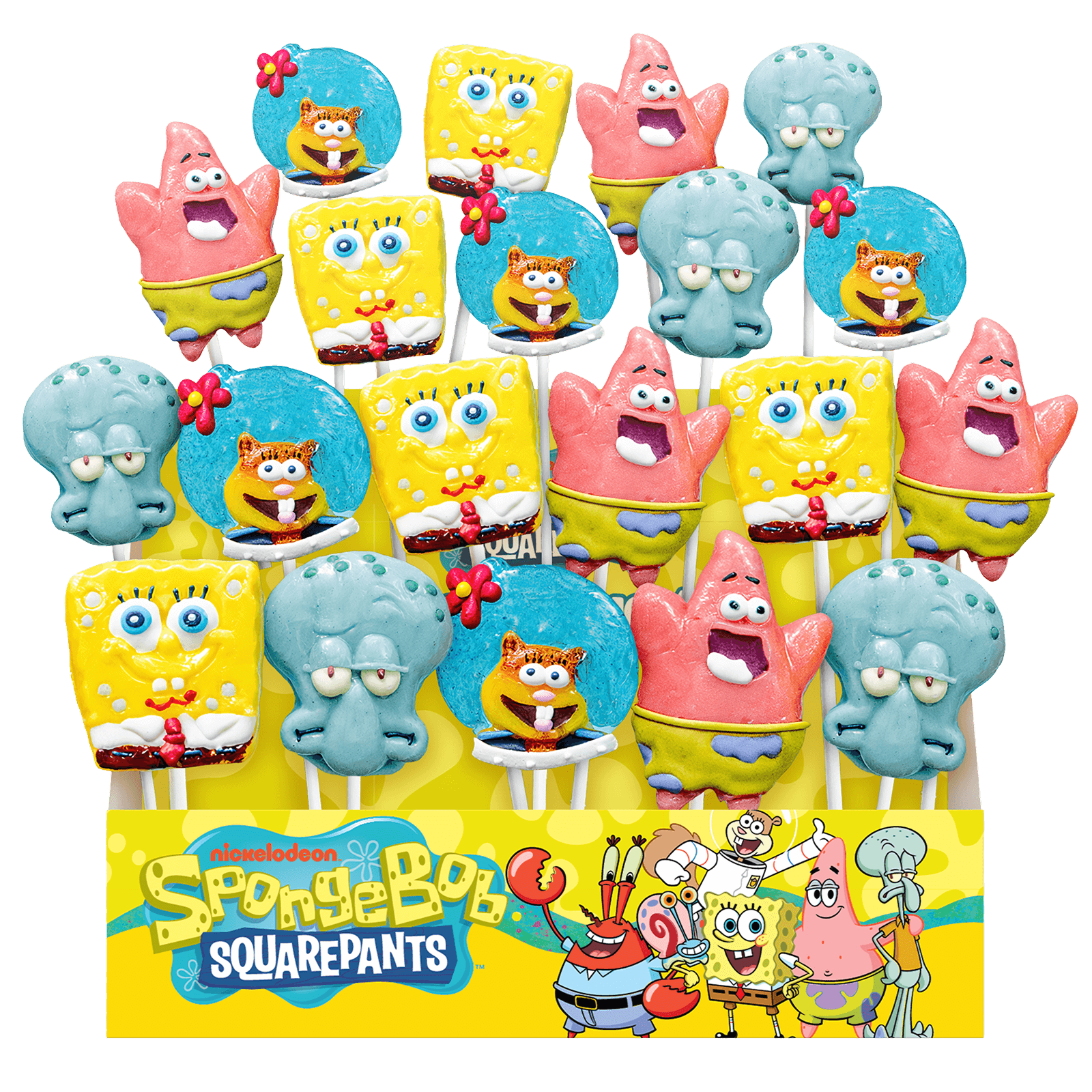 SpongeBob Lollipops – 20 Piece Display