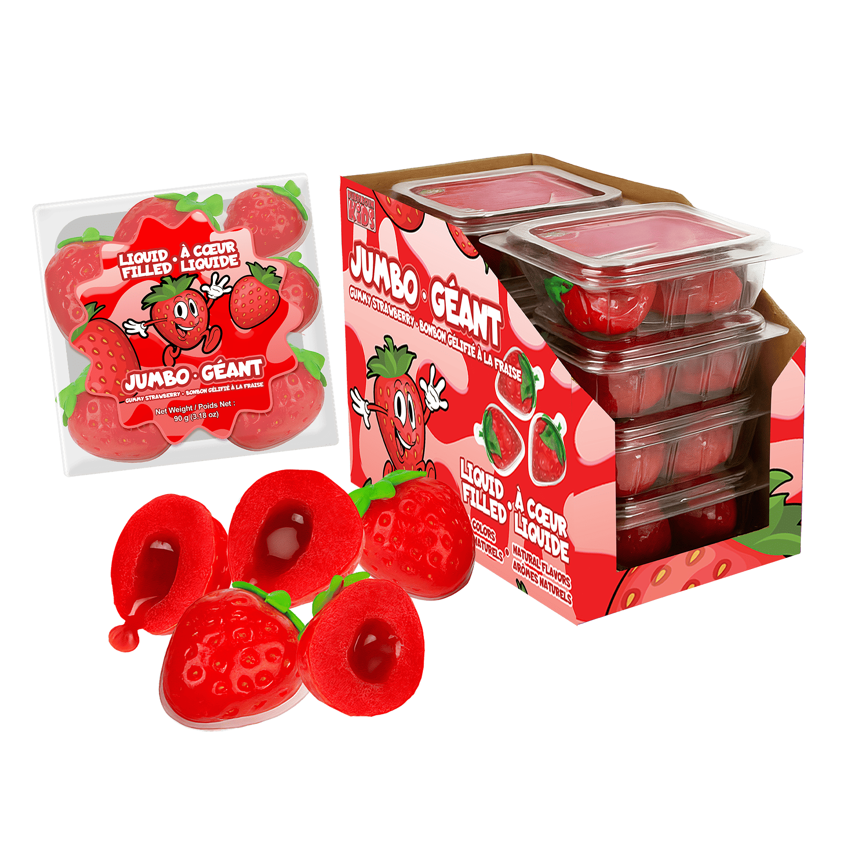 Strawberry Liquid Filled Gummies
