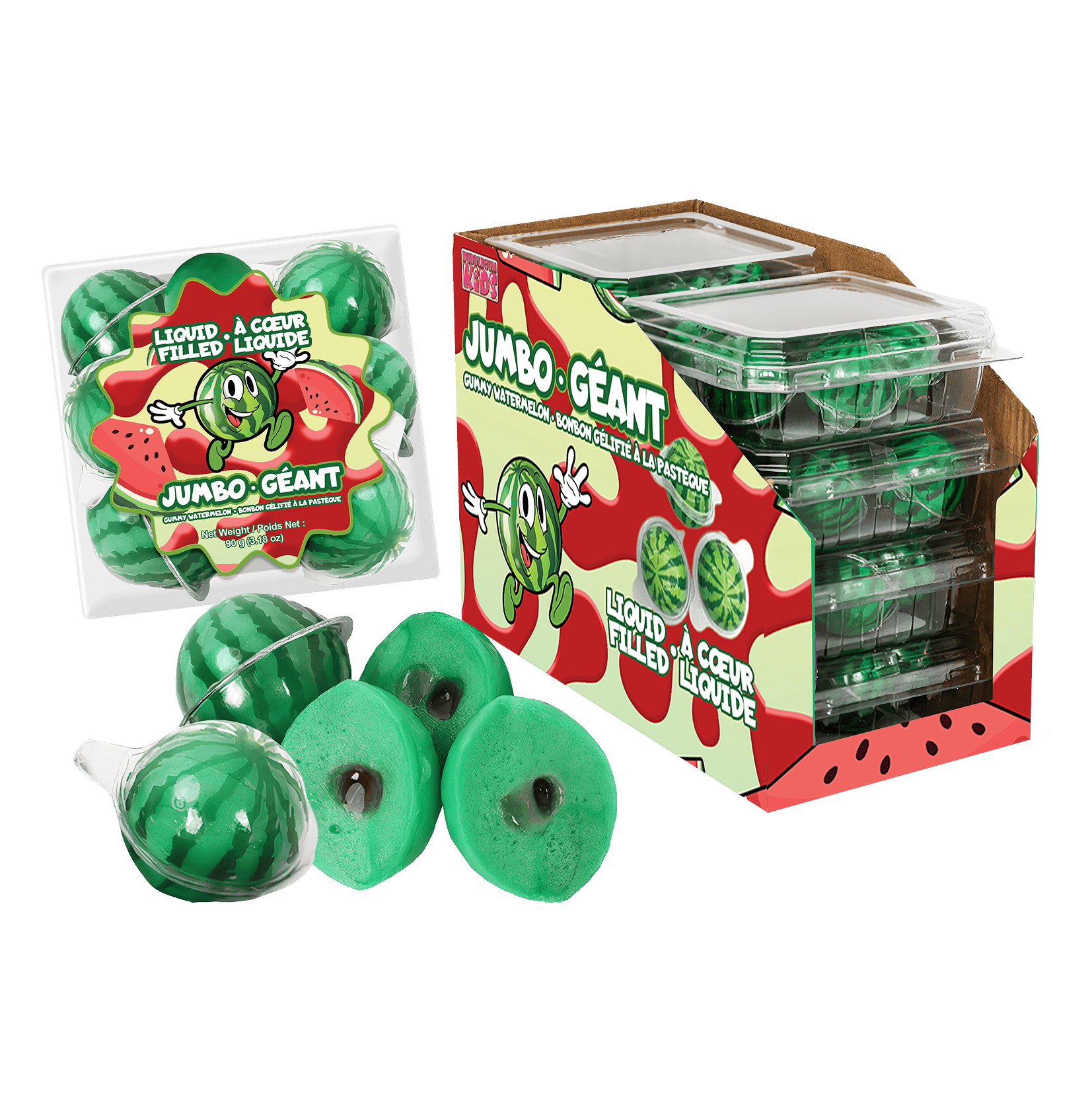 Watermelon Liquid Filled Gummies