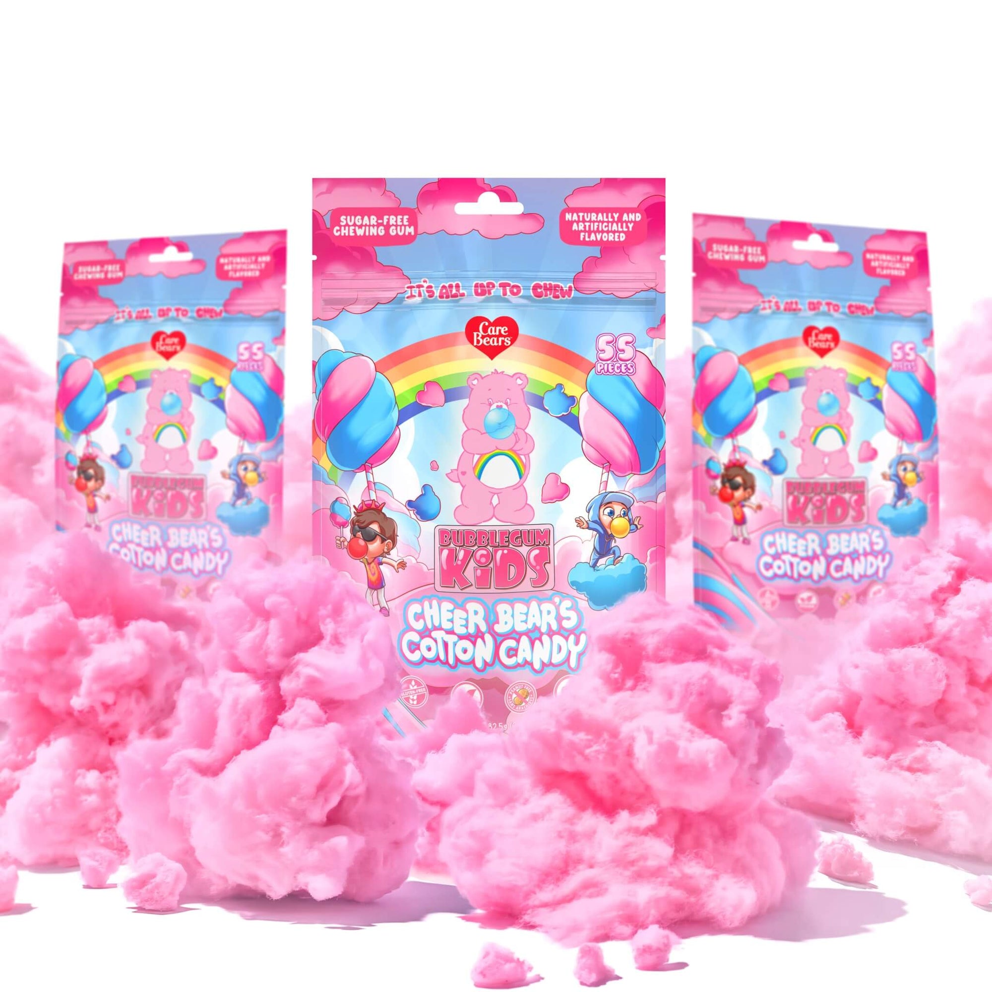 Cheer Bear's Cotton Candy Gum