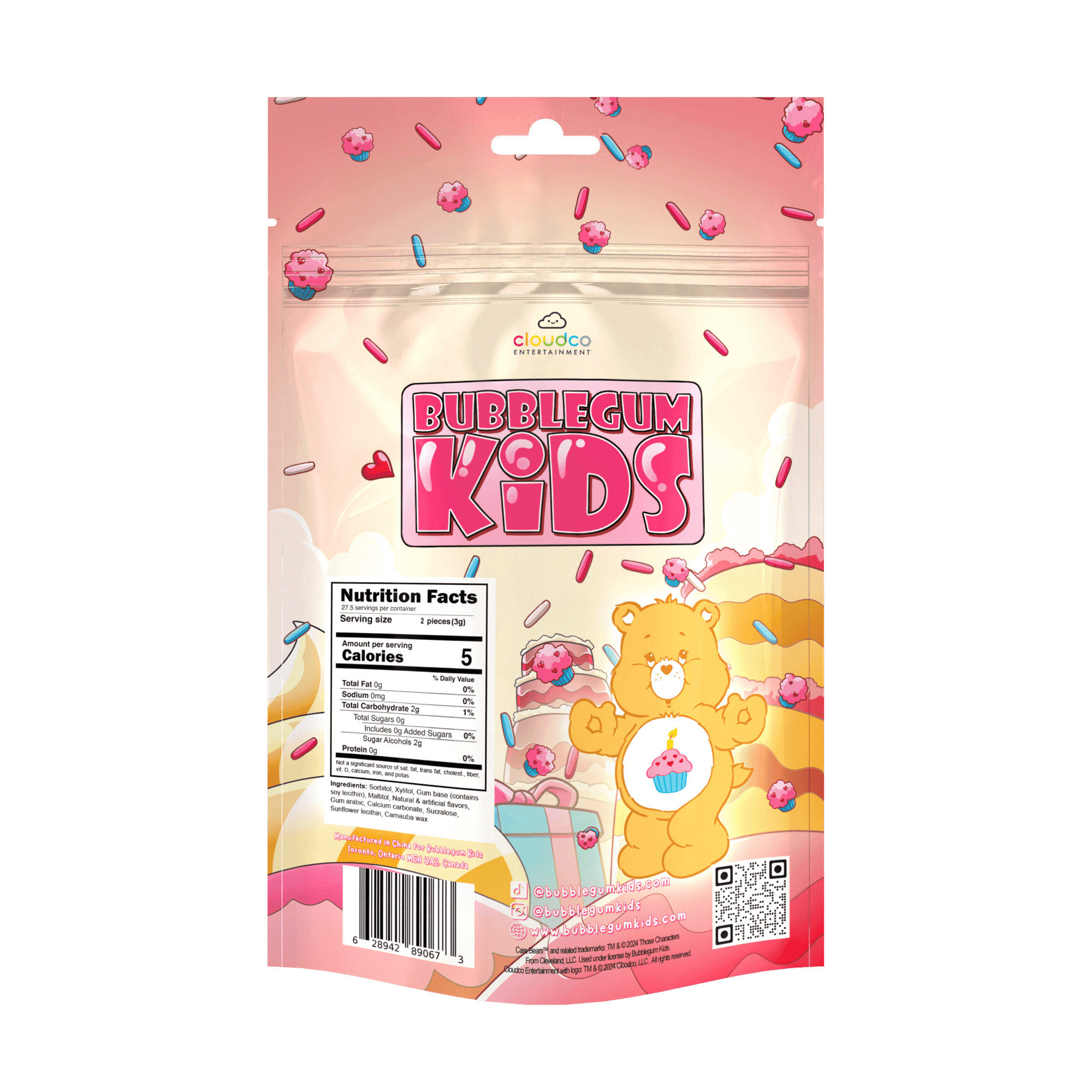 Birthday Bear's Cake Batter Packaging Front