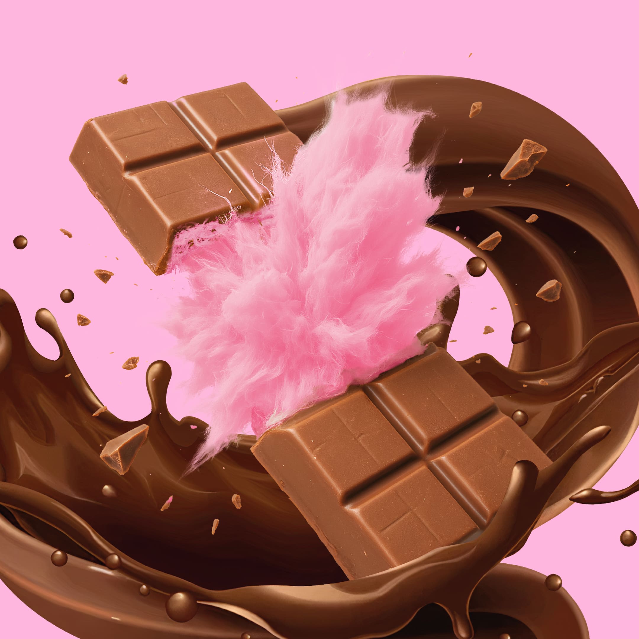 Angel Hair Chocolate Bar