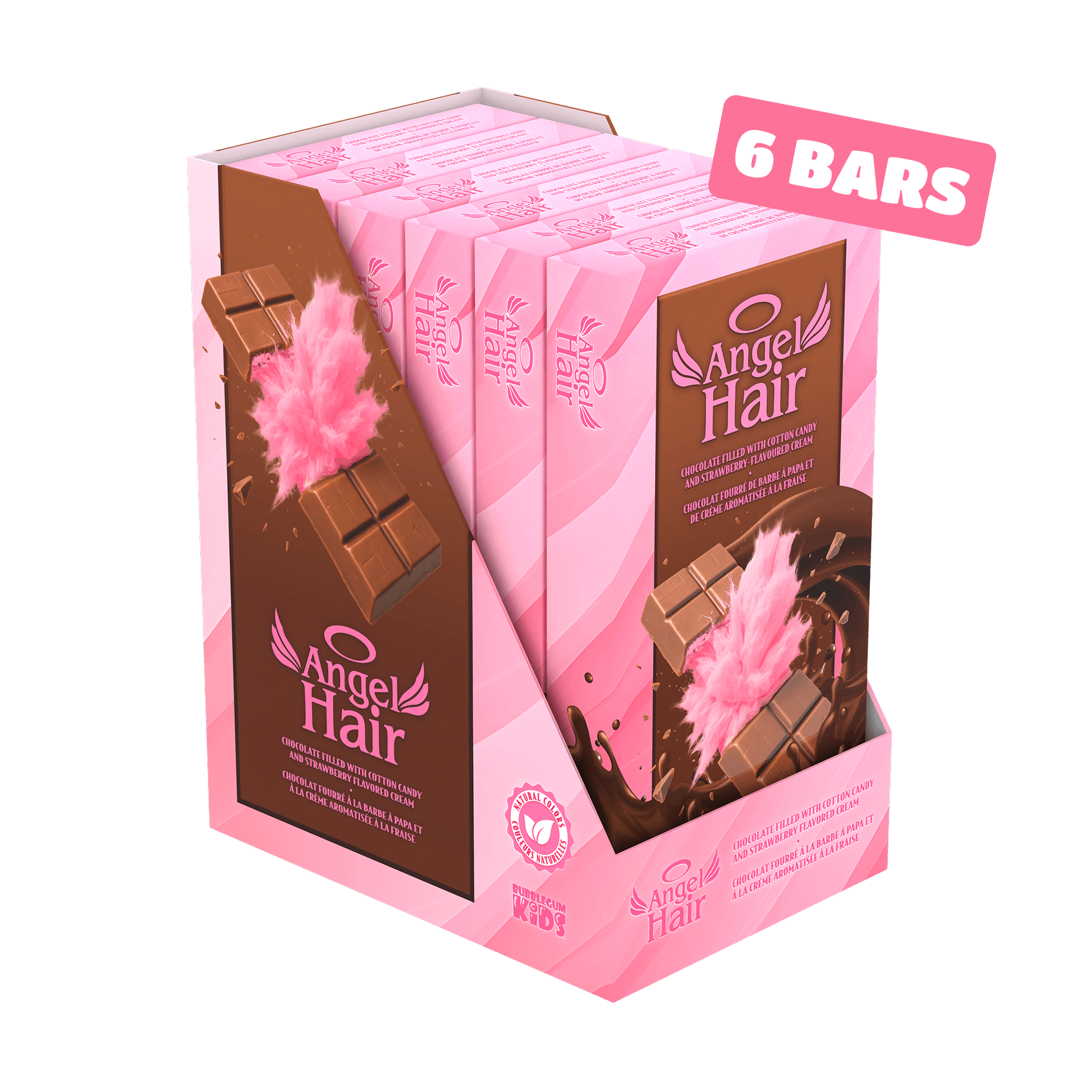 Angel Hair Chocolate Bar - 6 Pack