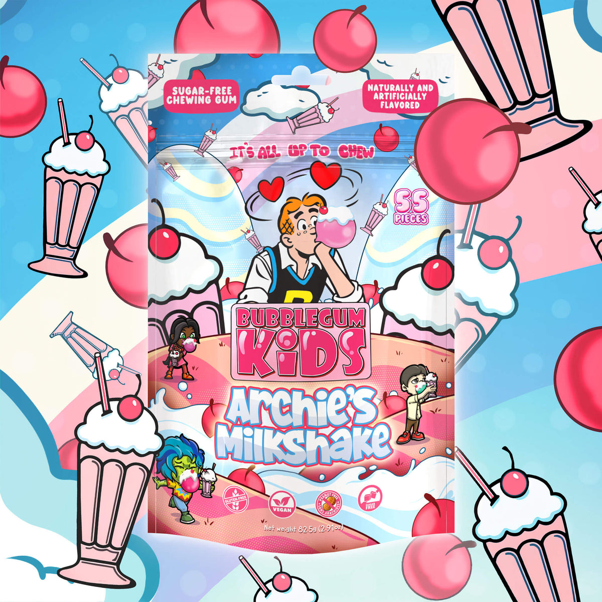 Archie Milkshake Bubblegum Kids