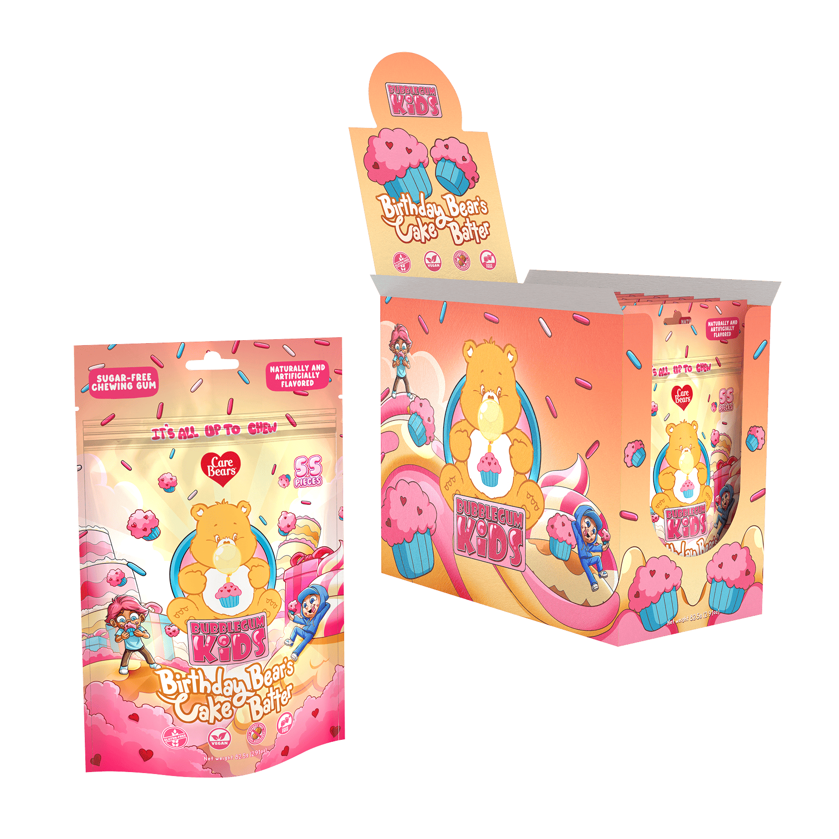 Birthday Bear's Cake Batter Gum