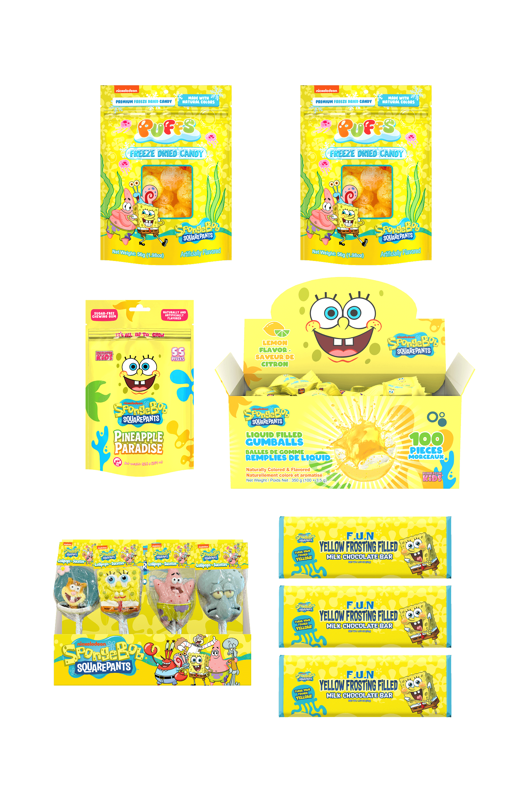 Spongebob Candy Box