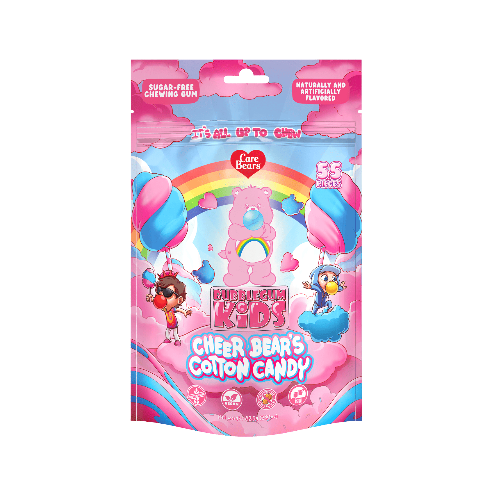 Cheer Bear's Cotton Candy Gum