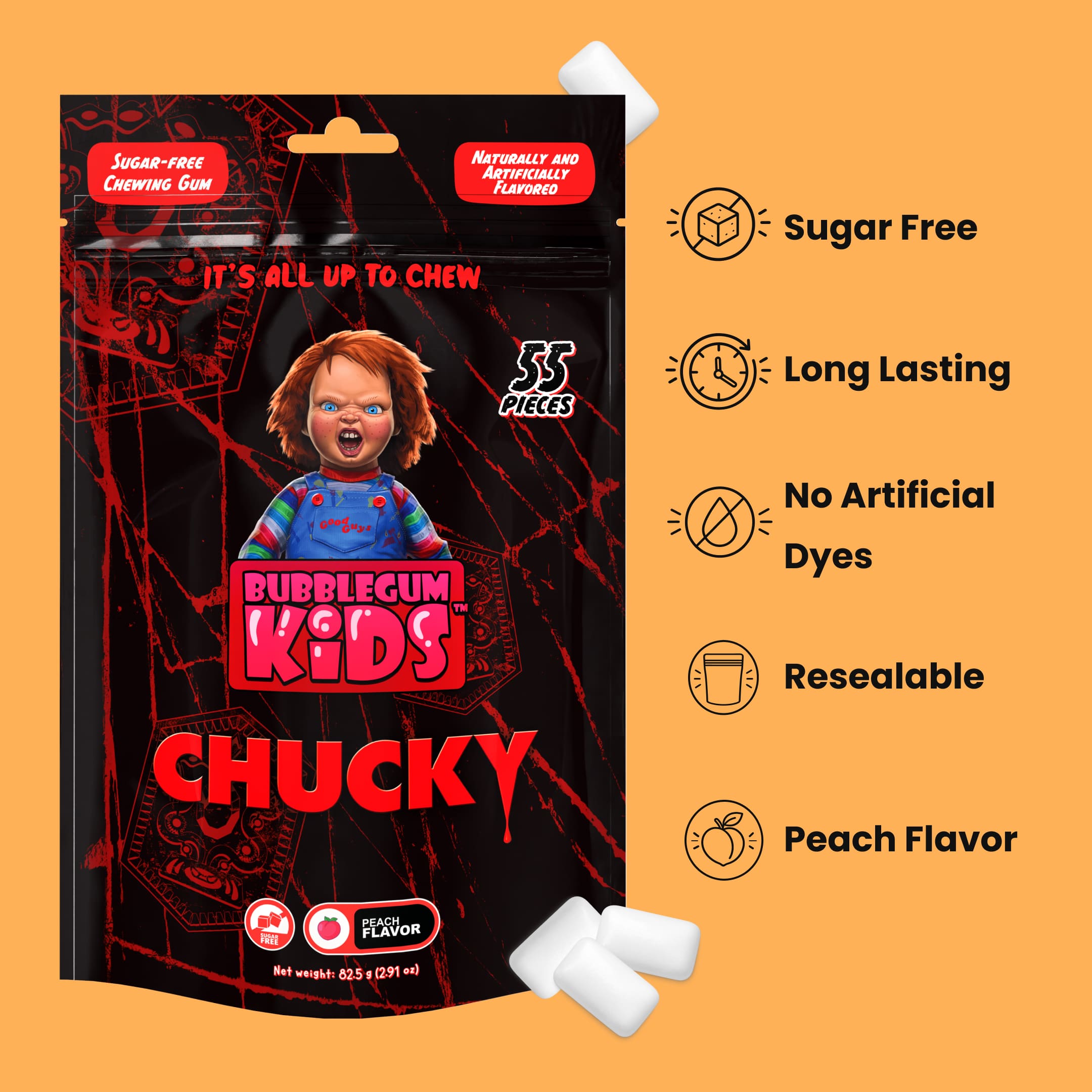 Chucky Peach Gum