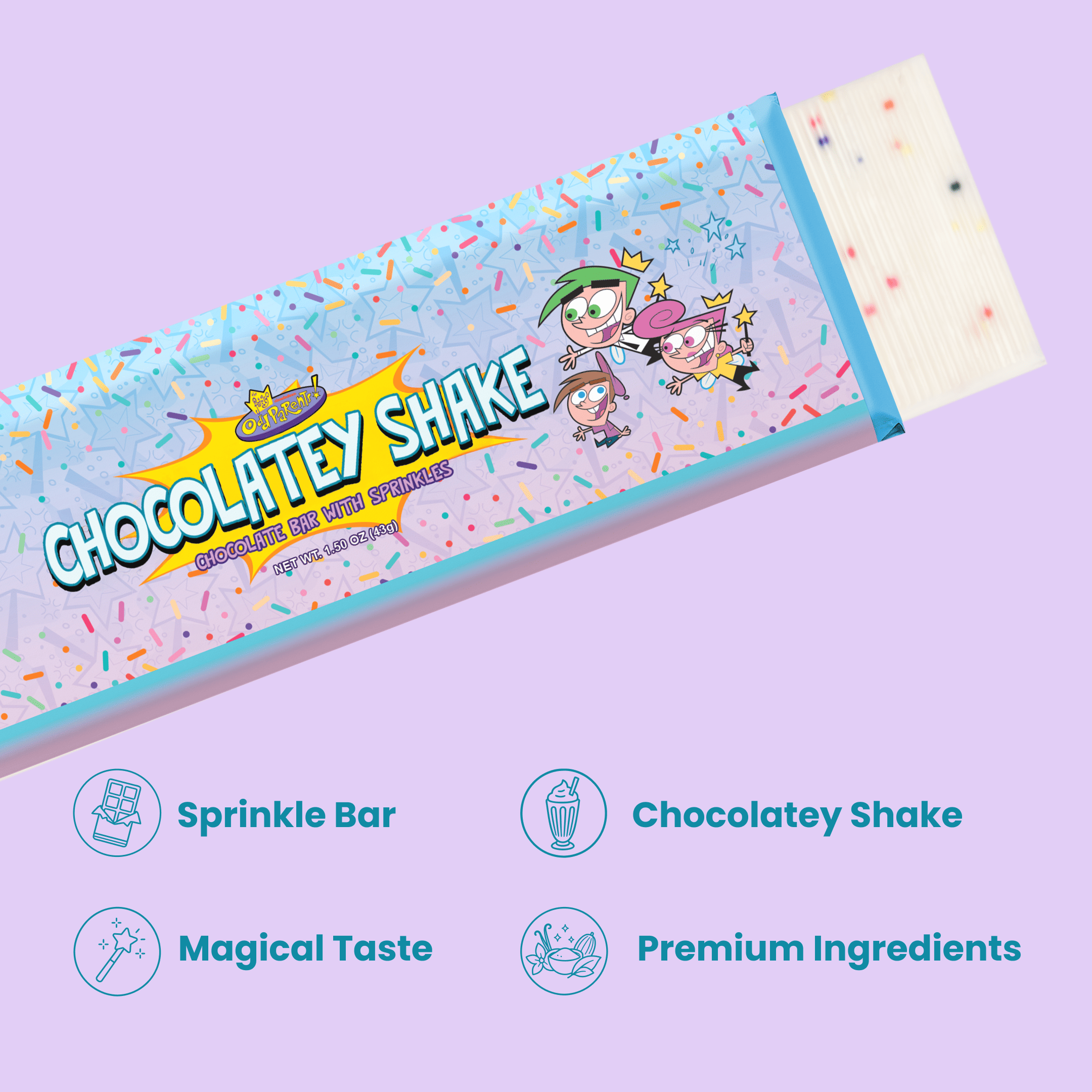 Fairly OddParents Chocolatey Shake Bar