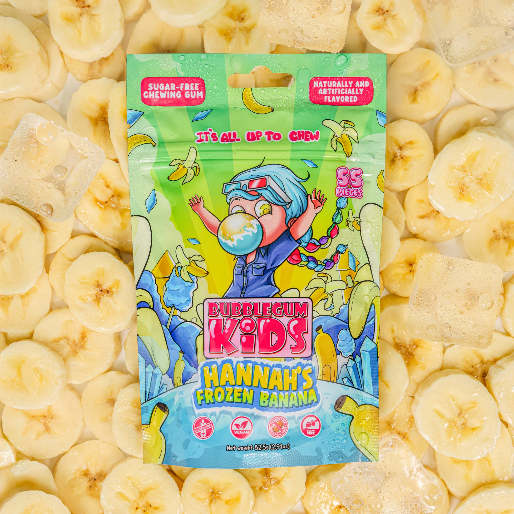 Hannah's Frozen Banana Gum