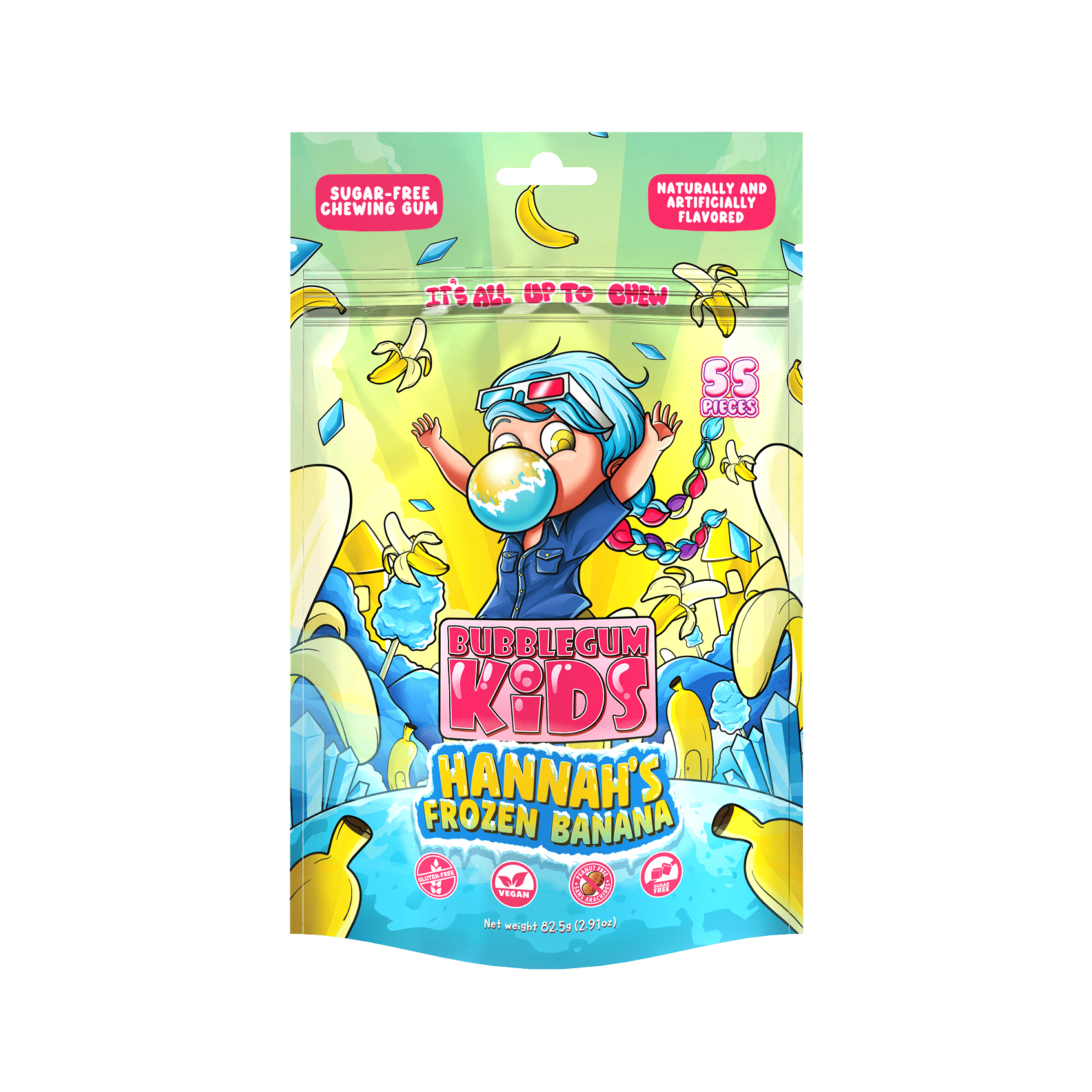 Hannah's Frozen Banana Gum