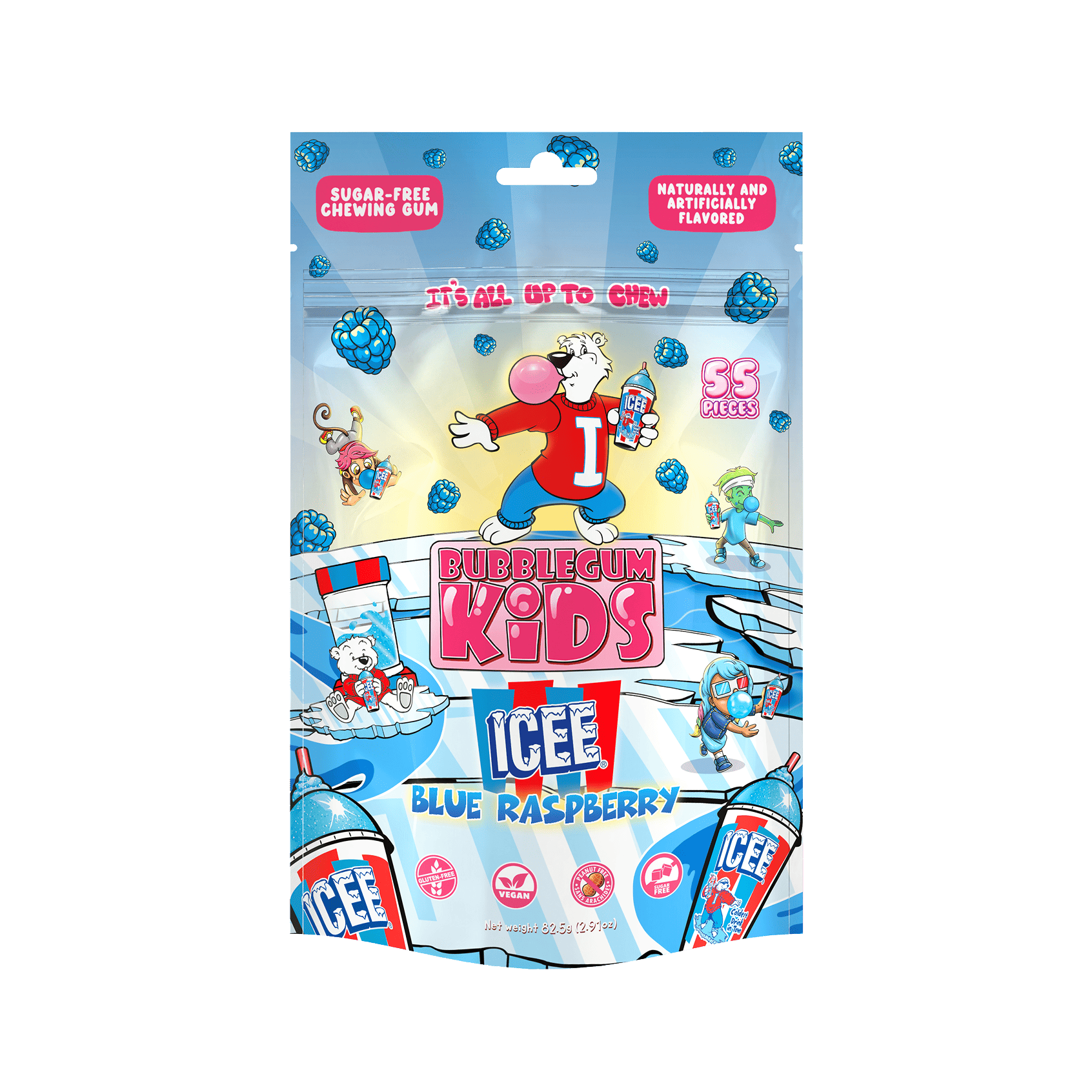 ICEE Blue Raspberry Gum
