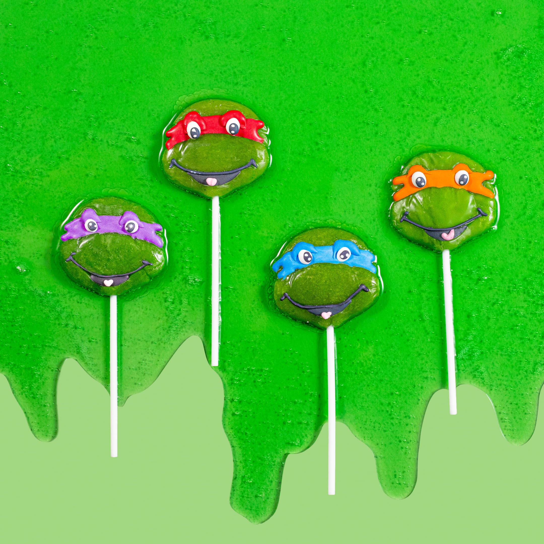 Ninja Turtles Lollipops - 20 Piece Display – Bubblegum Kids