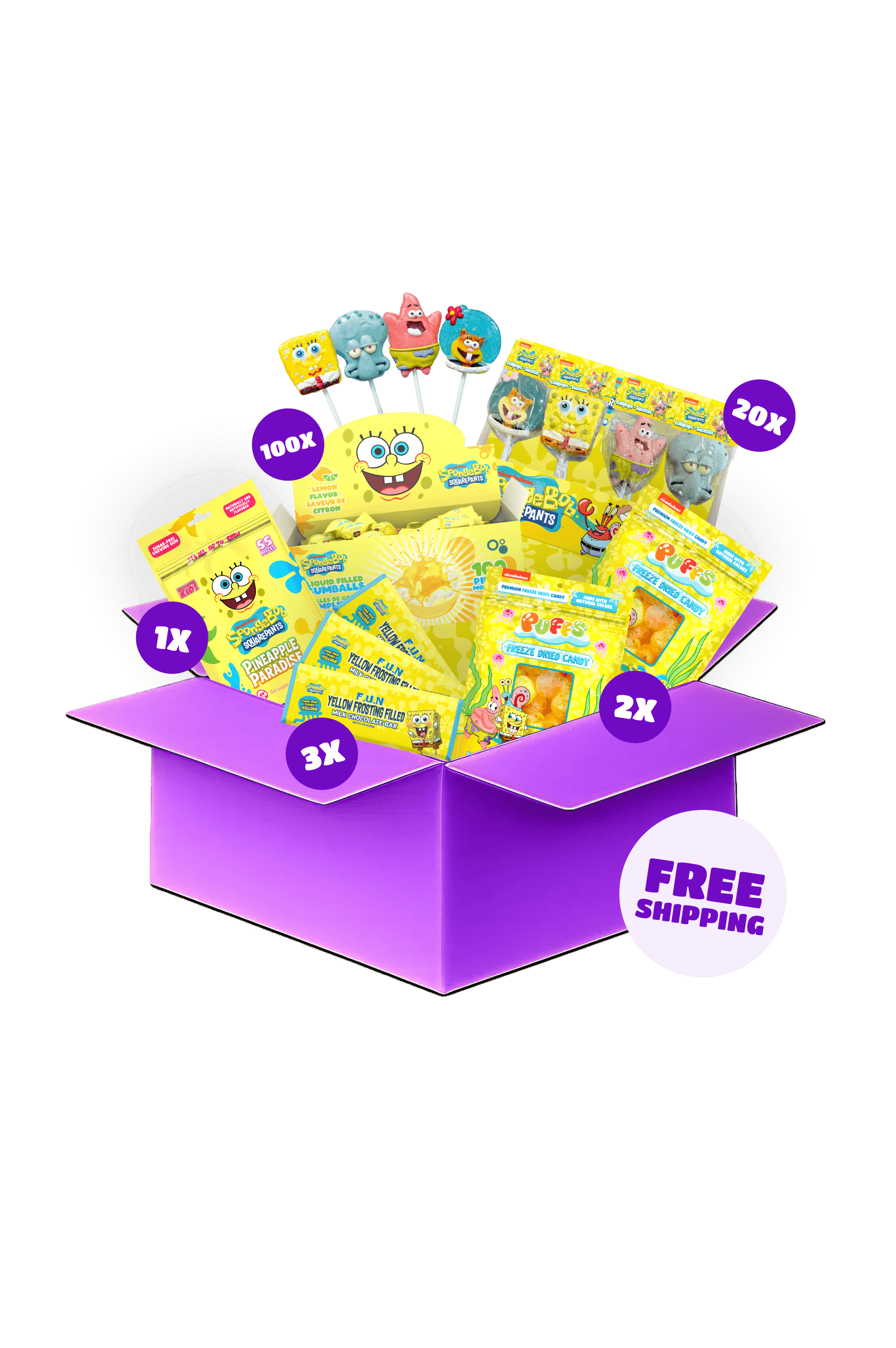 Spongebob Candy Box