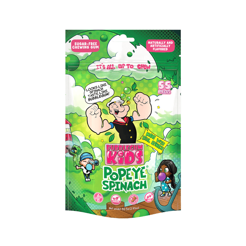 Popeye's Spinach Gum