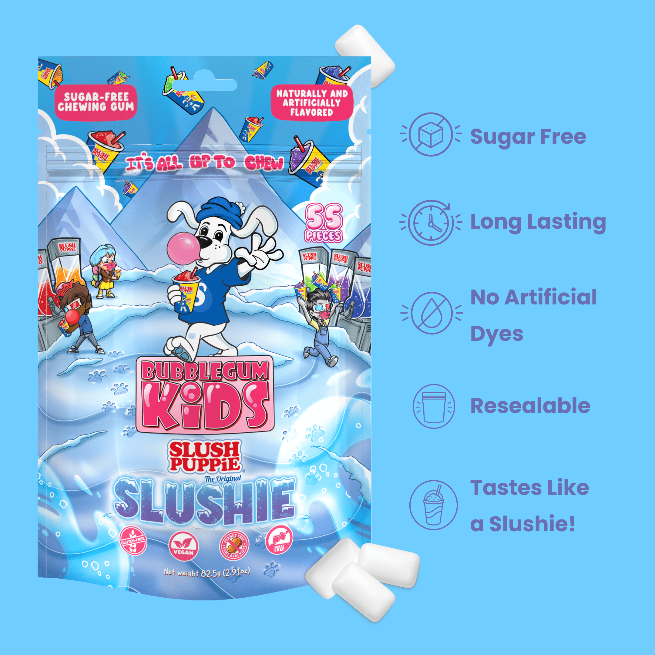 Slush Puppie Slushie Gum