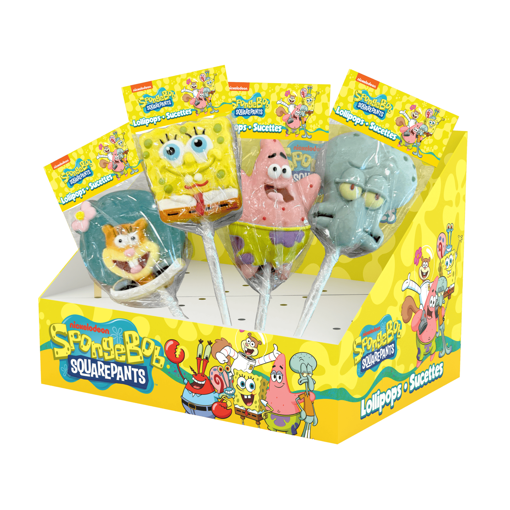 SpongeBob Lollipops – 20 Piece Display