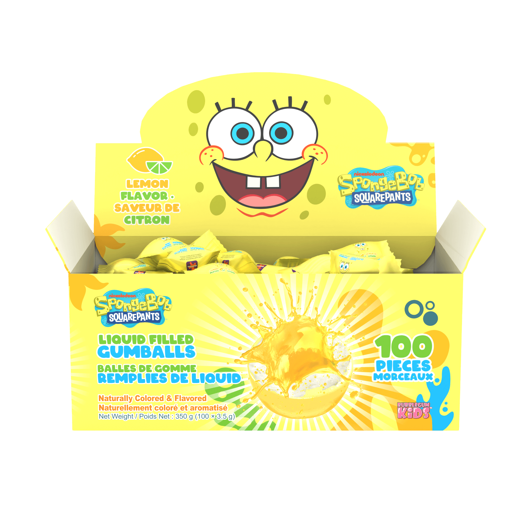 SpongeBob Liquid Filled Gumballs