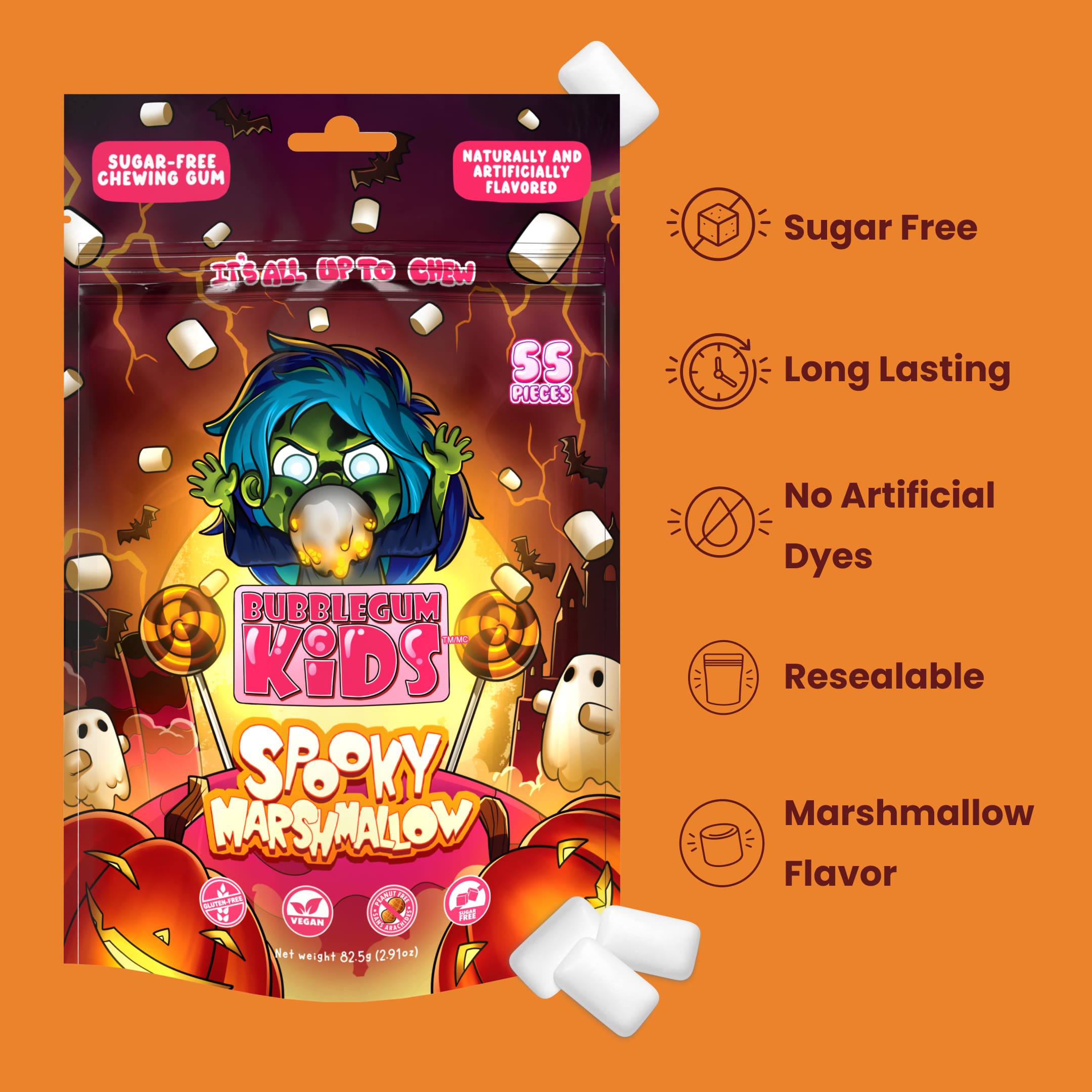 Spooky's Spooky Marshmallow Gum