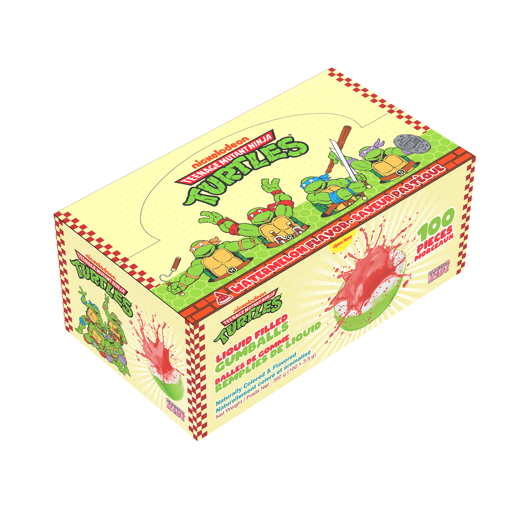 Ninja Turtles Liquid Filled Gumballs