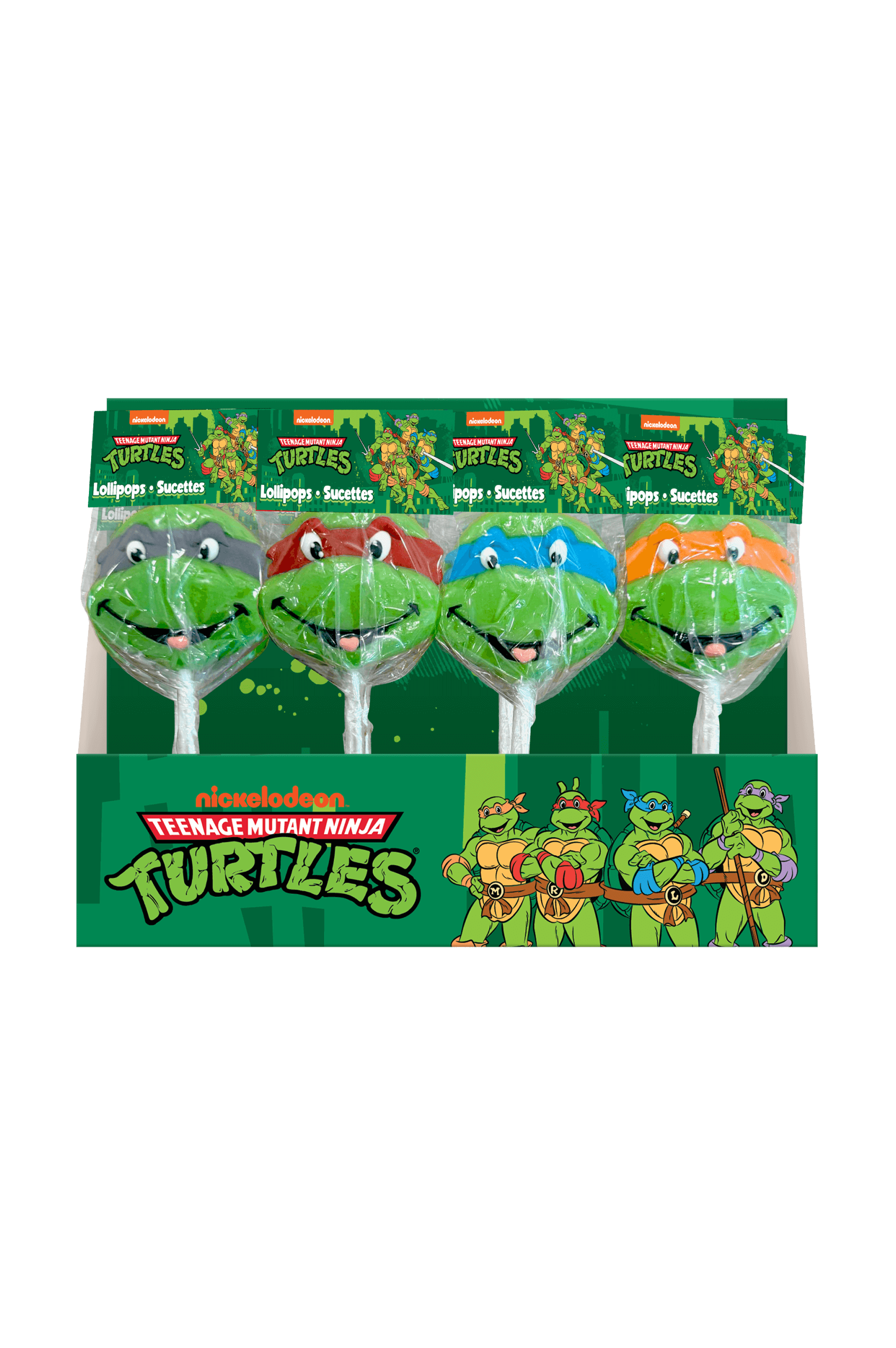 Ninja Turtles Lollipops – 20 Pieces