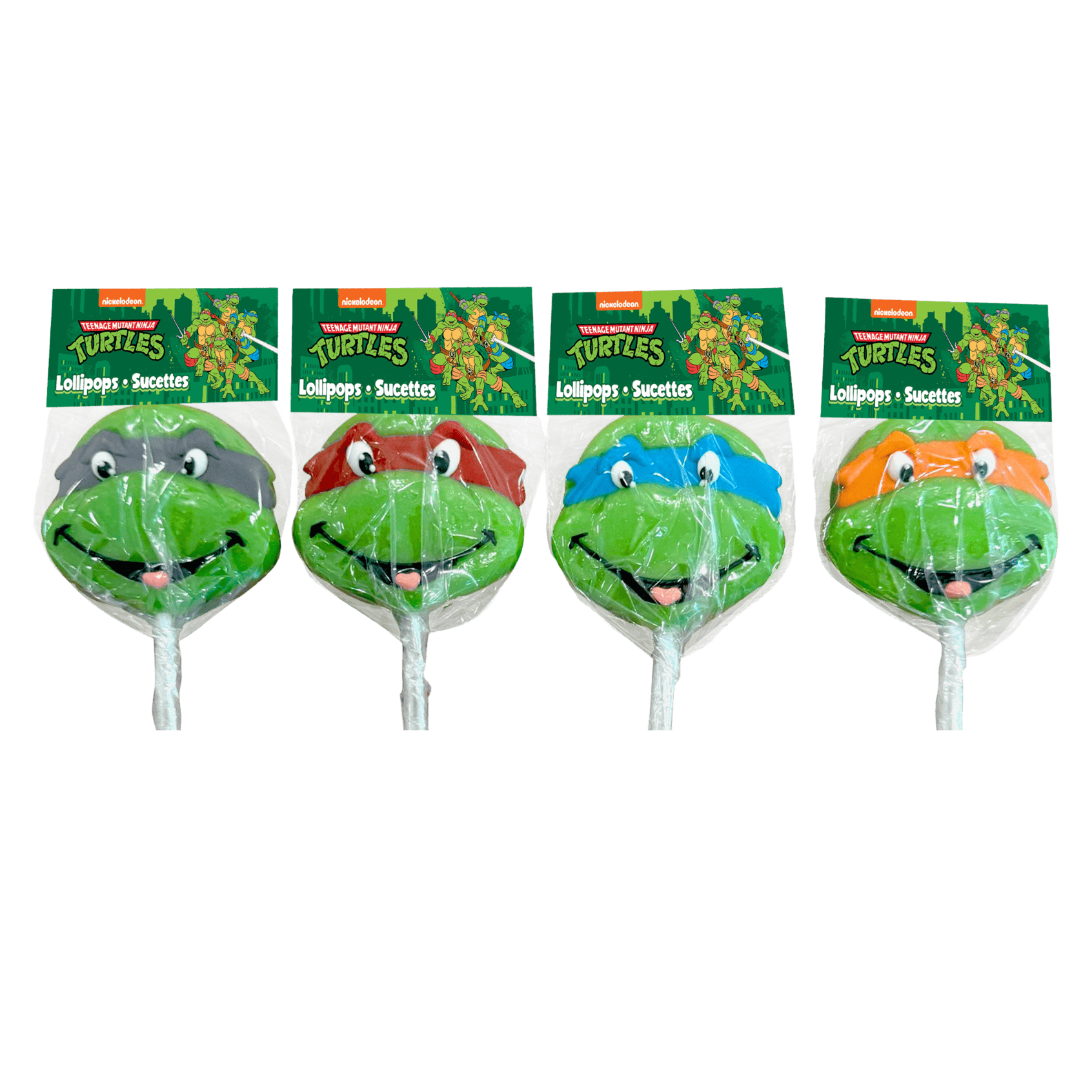 Ninja Turtles Lollipops - 20 Piece Display