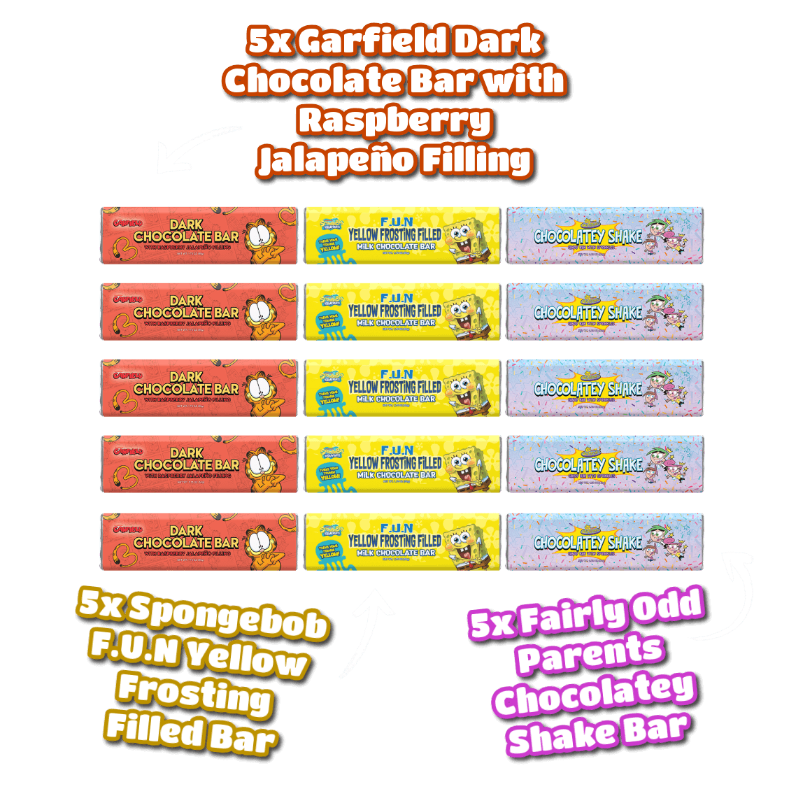 Chocolate Bars Box (15 Bars)