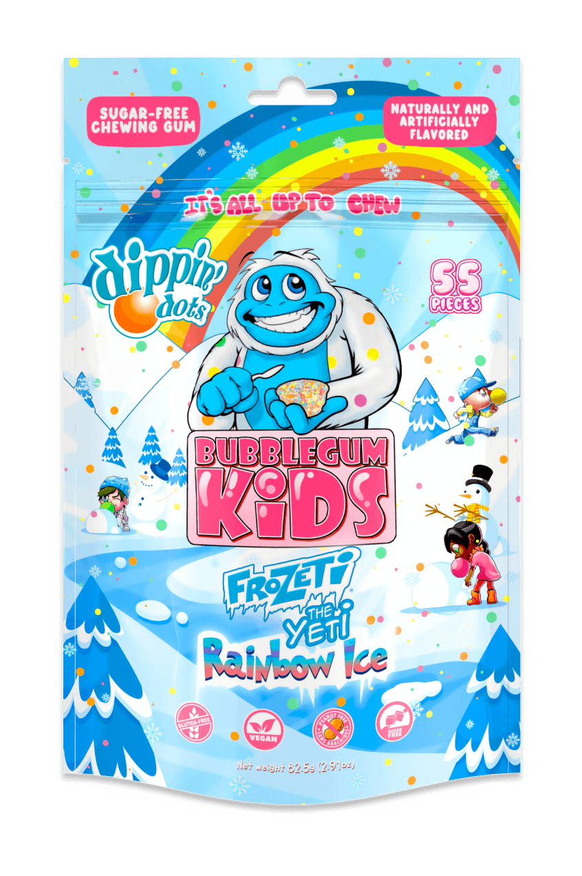 Frozeti’s Rainbow Ice Dippin’ Dots Gum