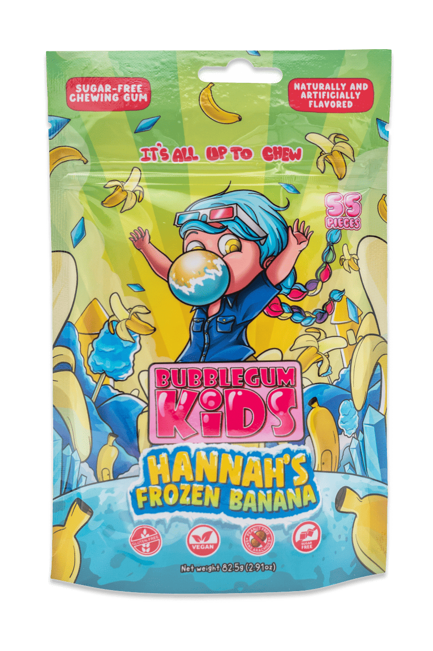 Hannah's Frozen Banana Gum