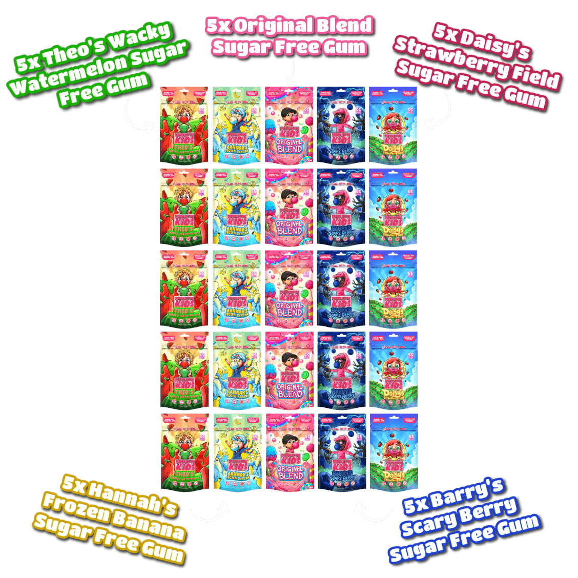 Originals Bubblegum Box (25 Packs)