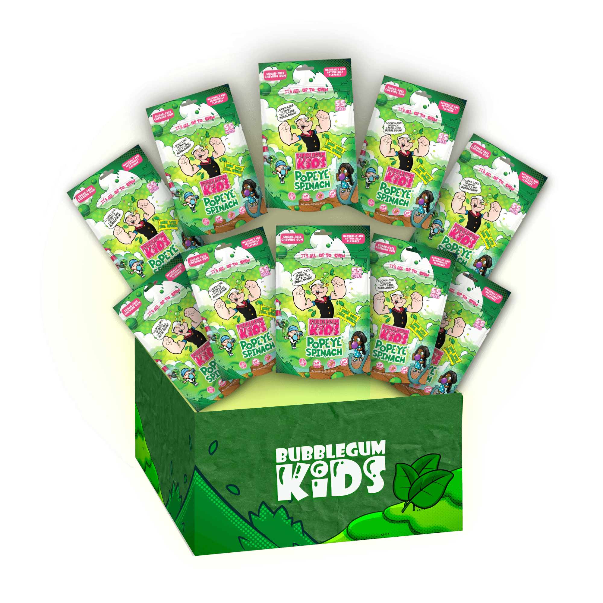 Popeye Bubblegum Box