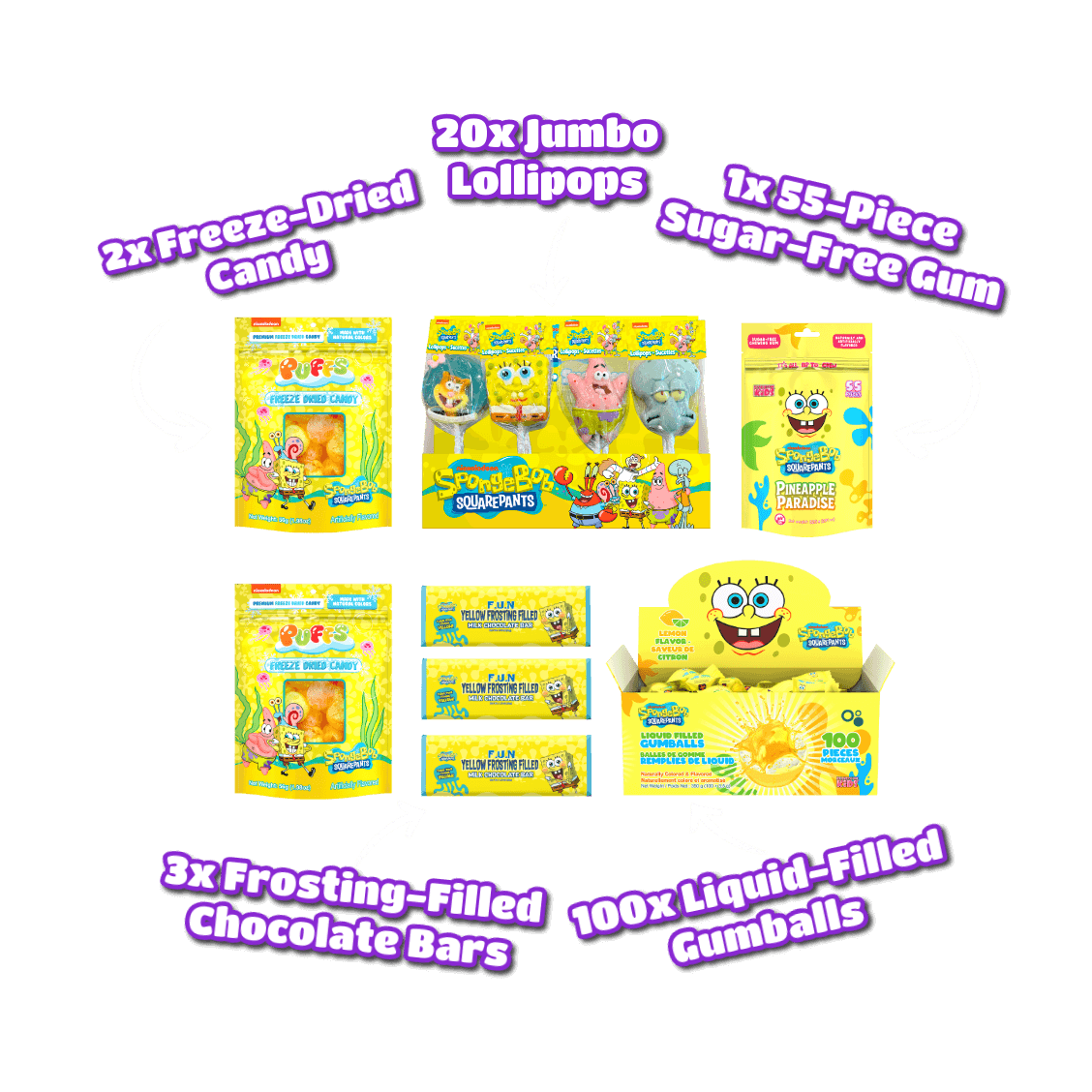 Spongebob Candy Box